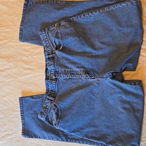 Lauren Ralph Lauren Plus Size Mid Rise Straight Leg Light Wash Jeans 18W…